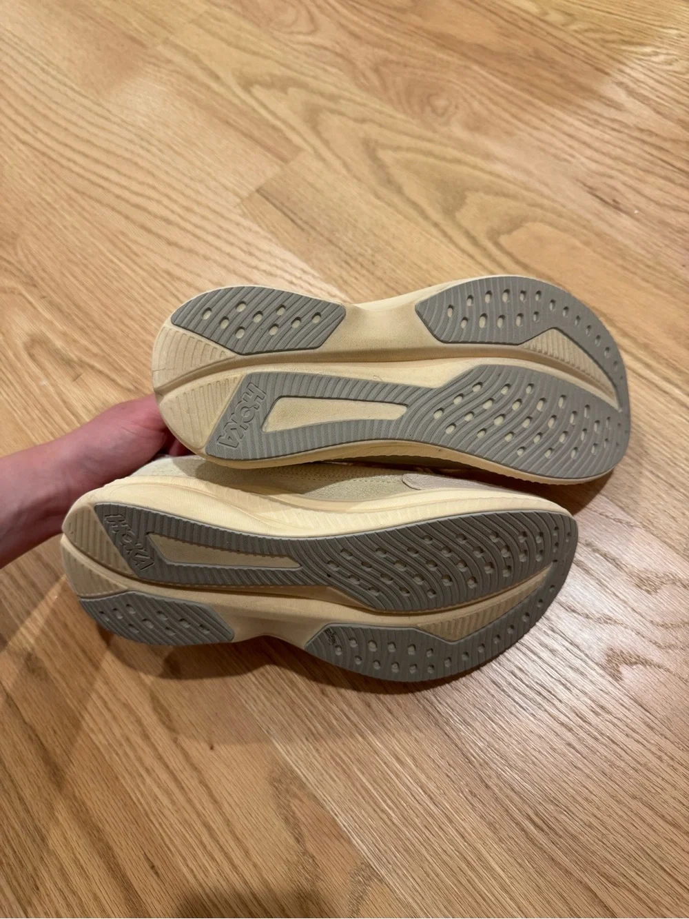 HOKA x Reformation Mach 6 LS Crochet